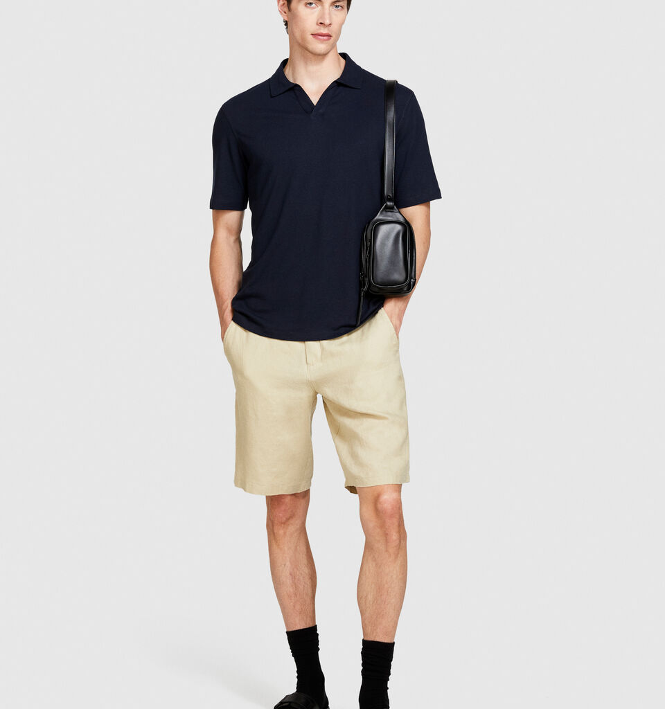 Regular fit polo - men's polos - Dark Blue | Sisley image number 2